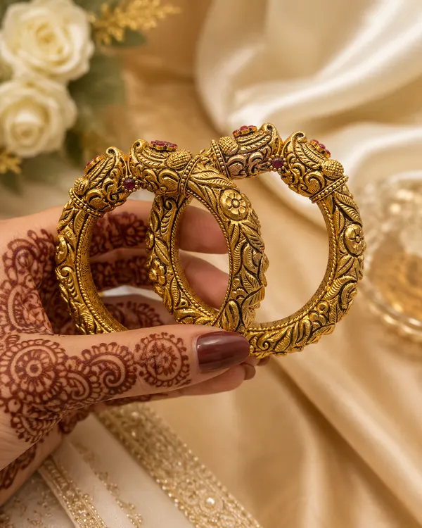 GOLD BANGLES